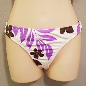 Quicksilver Raisins Bikini Bottom Large NWT